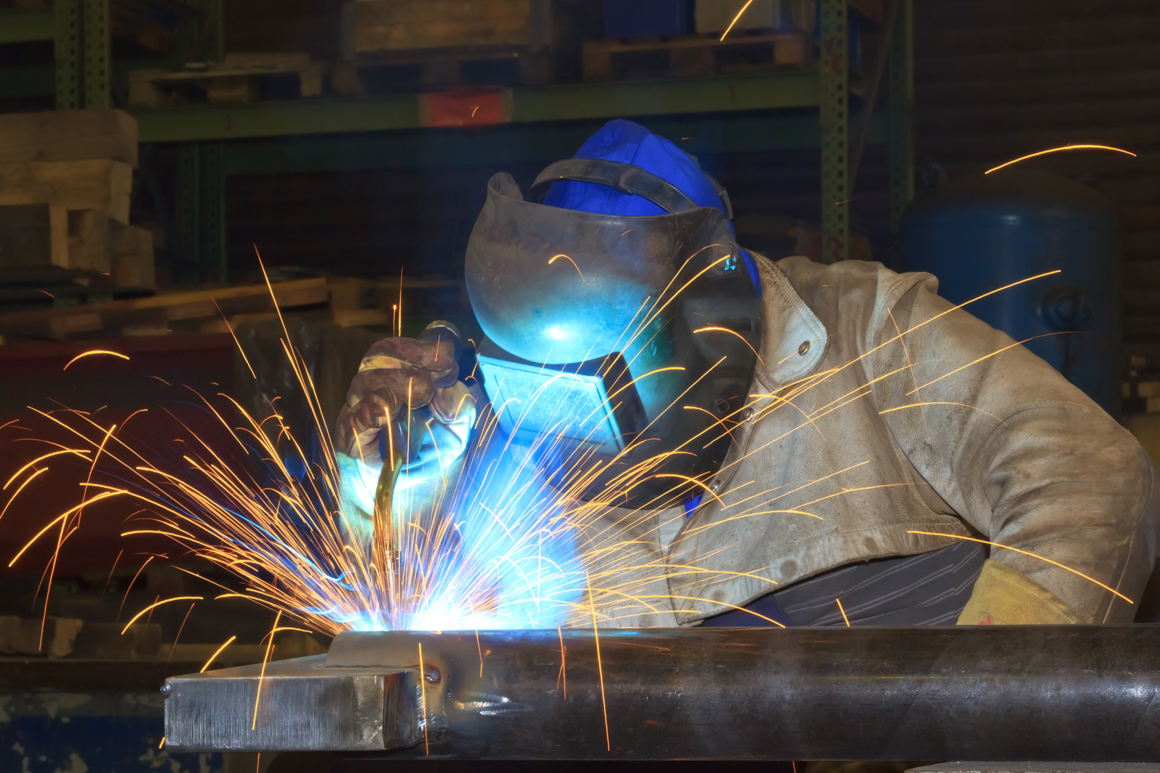Schweier in der Werkstatt